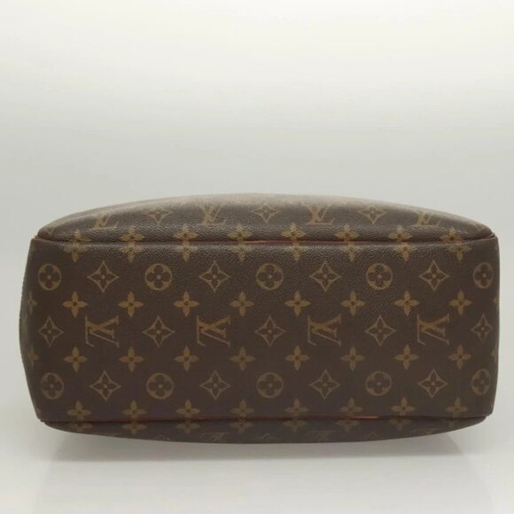 LOUIS VUITTON Monogram Deauville Hand Bag M47270 LV Authentic - Picture 12 of 13